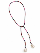 Rainbow Baroque Pearl Lariat