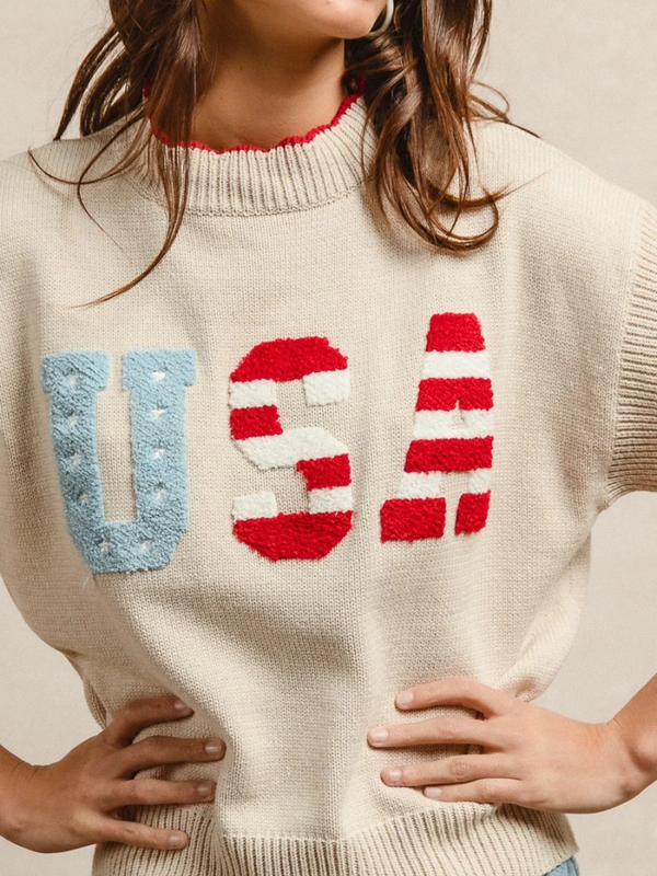 USA Sweater Vest