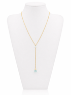Coastal Drop Lariat Necklace