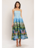 Monet Garden Midi Dress