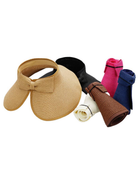 Pack And Go Straw Roll-up Sun Hat