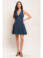 Nashville Denim Button Dress