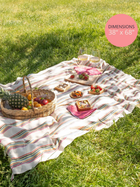 Handwoven Cotton Turkish Rainbow Blanket