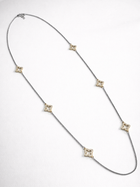 Golden Clover Station Necklace
