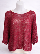 Butterfly Top in Popcorn Knit