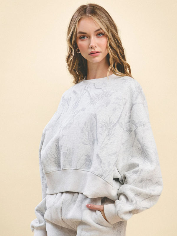 Winter Camo Sweatshirt