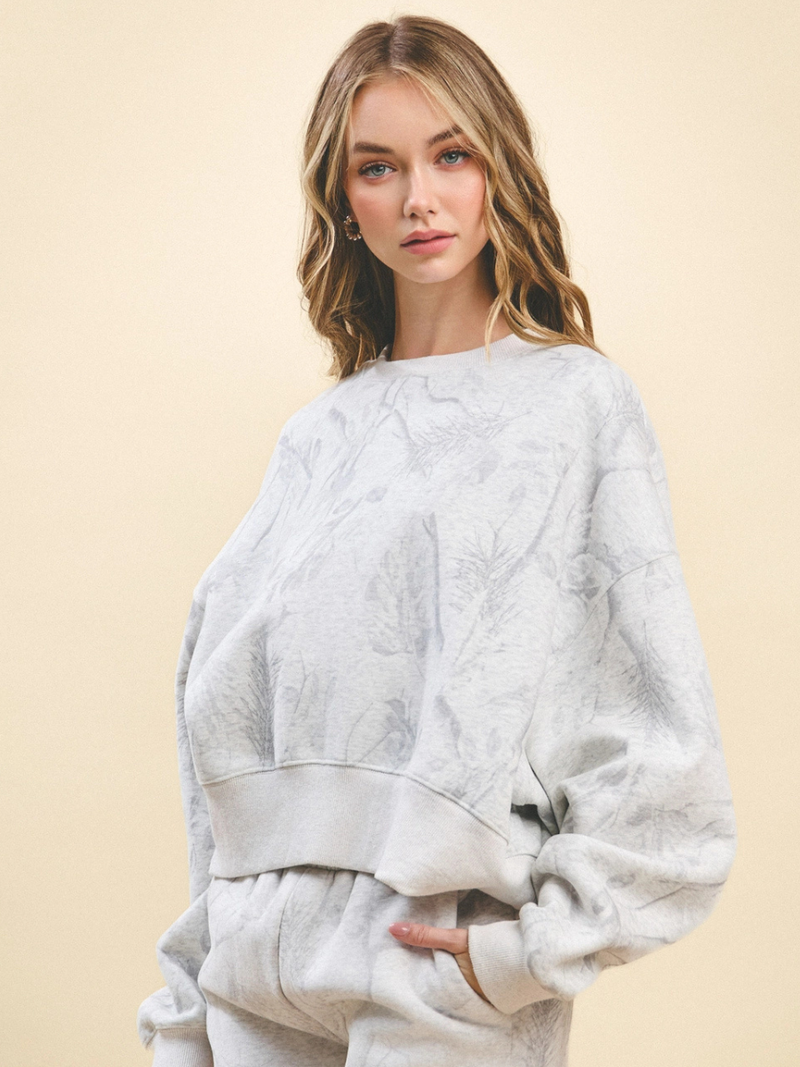 Winter Camo Sweatshirt