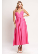 Sweet Peony Midi Dress