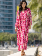 Palm Mirage Maxi Dress