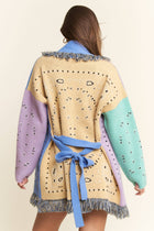 Pastel Prairie Fringe Cardigan