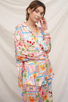 Tropical Amalfi Pajama Shirt