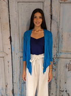 Crinkle Short Tie Cardi