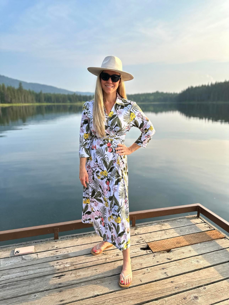 Beverly Hills Maxi Wrap Dress