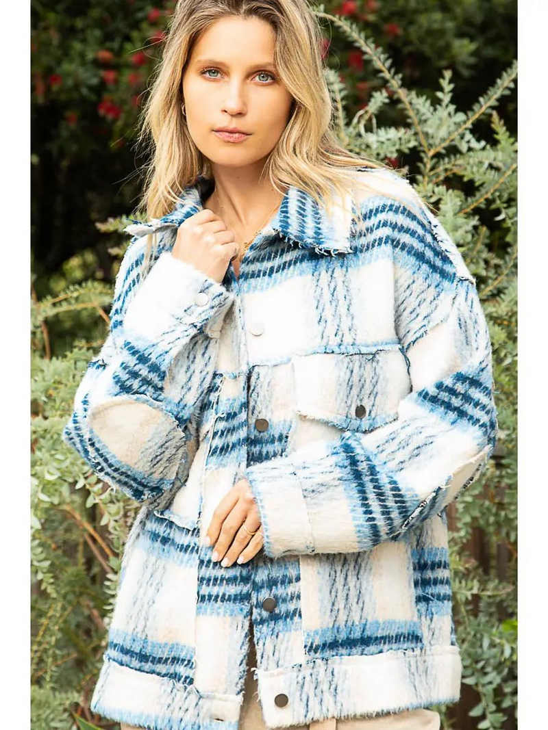 Checkered 2024 trucker jacket