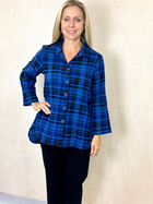 Skyline Window Pane Blouse