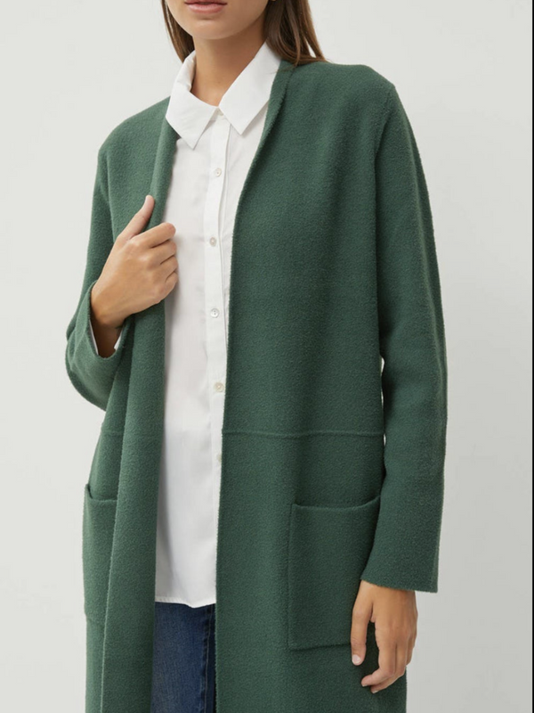 Sleek Cardigan Coat