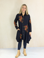 Tencel Embroidered Dress