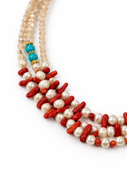 Coastal Coral Statement Necklace