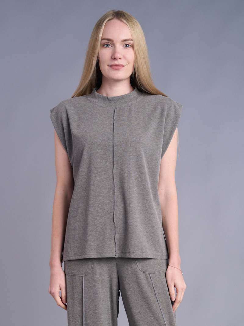 Sleeveless Relaxed Top