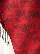 Subtle Floral and Elephant Pashmina