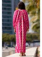 Palm Mirage Maxi Dress