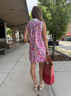 Picnic Madras Patchwork Dress