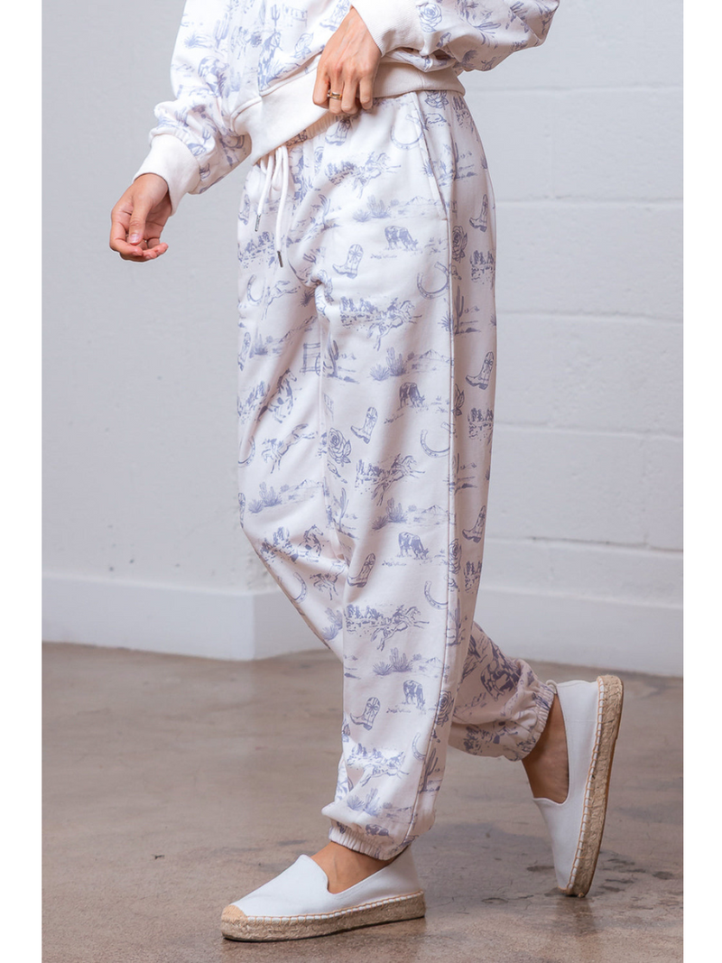 Cowgirl Sketch Sweatpants