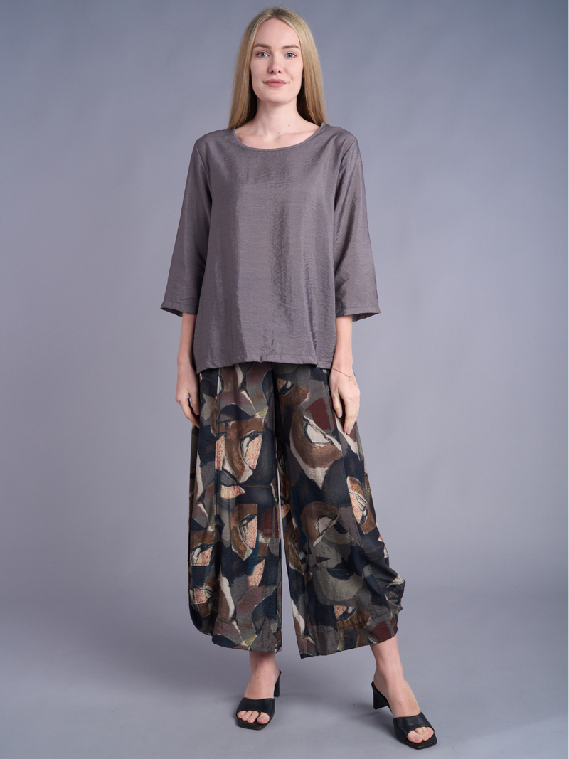 Slate Boatneck Top