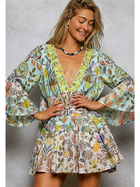 Wildflower Breeze Babydoll Dress