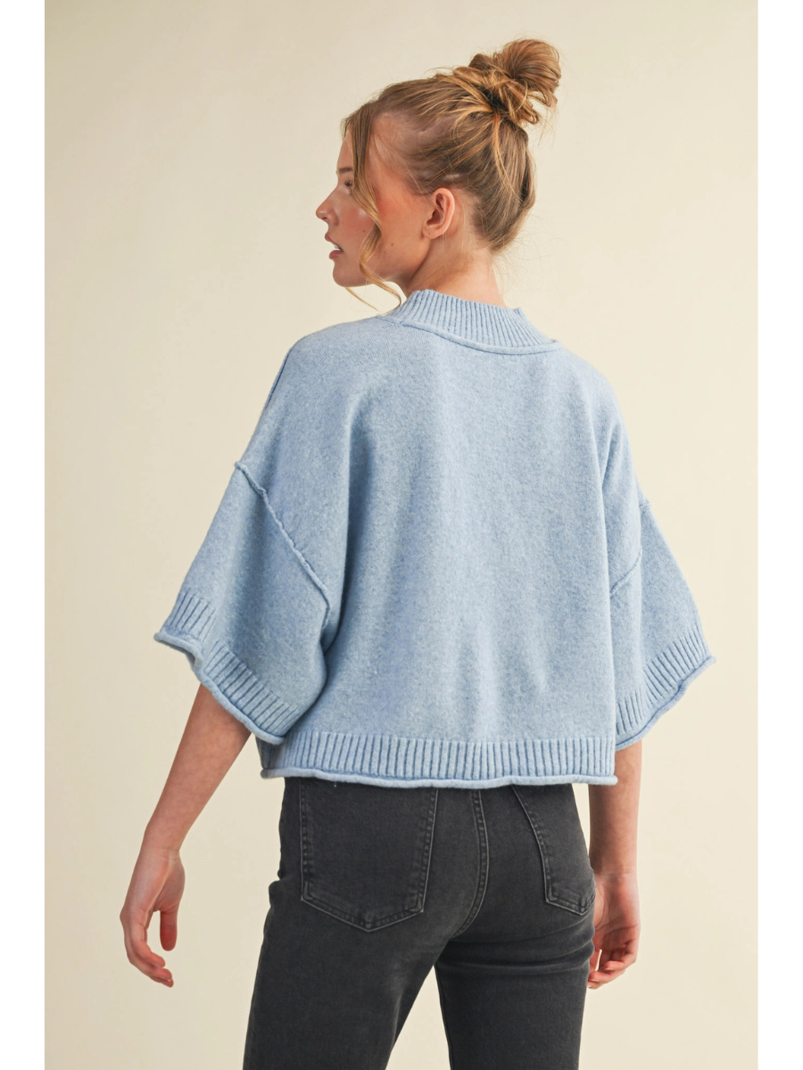 トップス CLANECOTTONSHORTKNIT CAILA TOP | Women's Cotton Crochet Detail On Front And Back | Nili