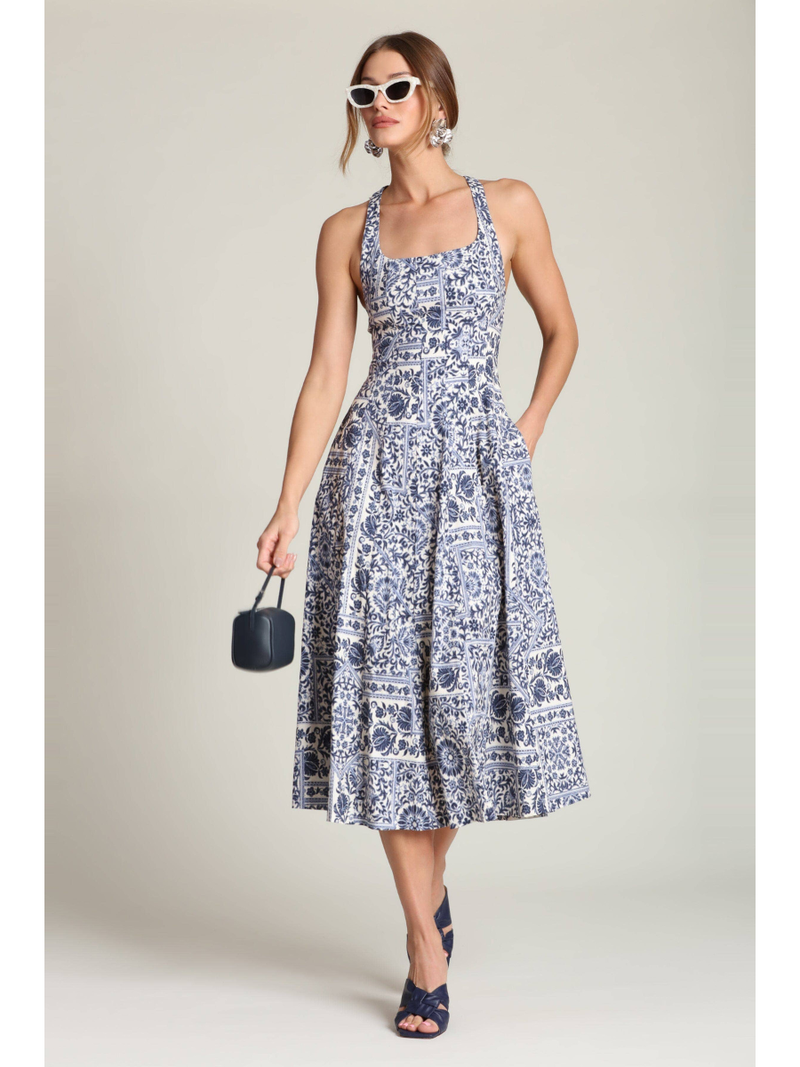 Stretch Cotton Lisbon Racerback Dress Grace & Joy Clothing Co. Stretch Cotton Lisbon Racerback Dress Grace & Joy Clothing Co.