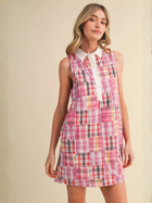 Picnic Madras Patchwork Dress