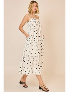 Paris Polka Dot Midi Dress
