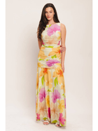 Island Petal Ruched Dress