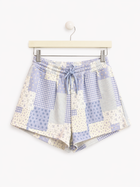 Quilted Patchwork Shorts