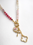 Garden Charm Clover Necklace