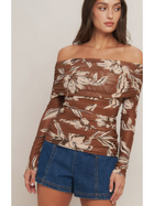 Havana Nights Off-Shoulder Top