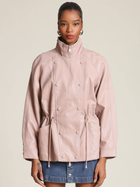 Blush Pink Faux-Ever Leather™ Anorak