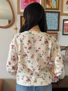 Meadow Blossom Knit Pullover