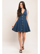 Nashville Denim Button Dress