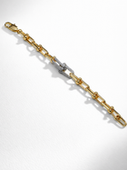 Luxe Link Pavé Clasp Bracelet