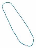Laguna Pearl & Turquoise Strand Necklace