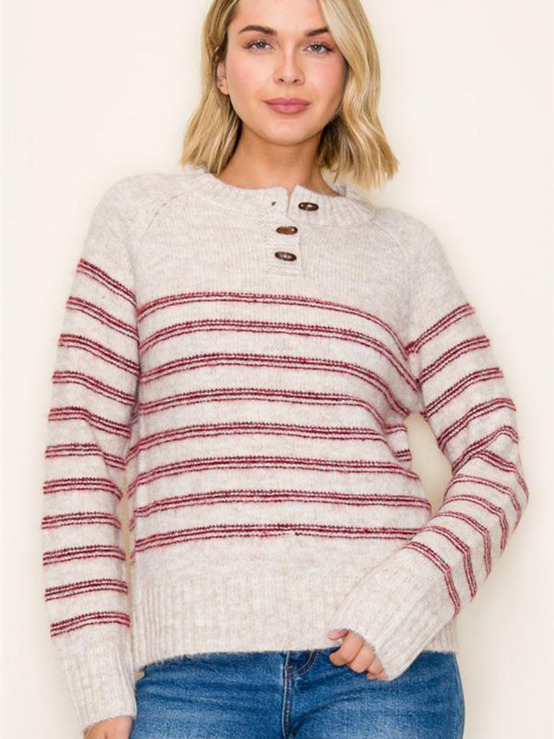 Driftwood Cable Knit Sweater