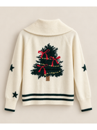 Merry & Bright Christmas Tree Cardigan