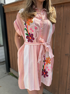 Sunset Saga Shirt Dress