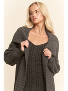 Hearthside Grey Cable Knit Set