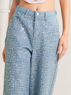 Starlight Sequin Wide-Leg Pants
