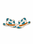Cowgirl Hat Stud Earrings