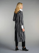 The Longest Shirt in Black + White Stripe