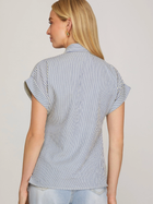 Harbor Stripe Tie Blouse